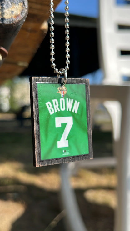 Framed Celtics Jersey