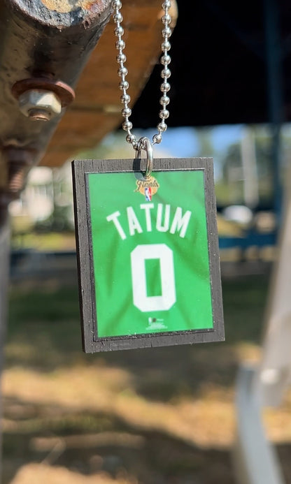 Framed Celtics Jersey