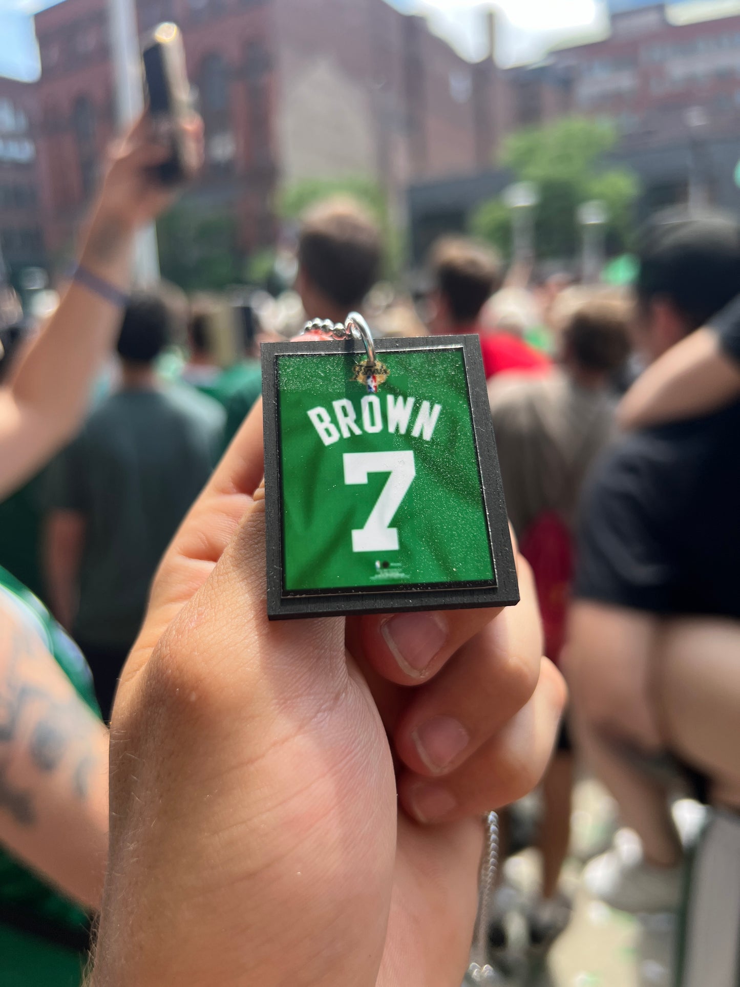 Framed Celtics Jersey