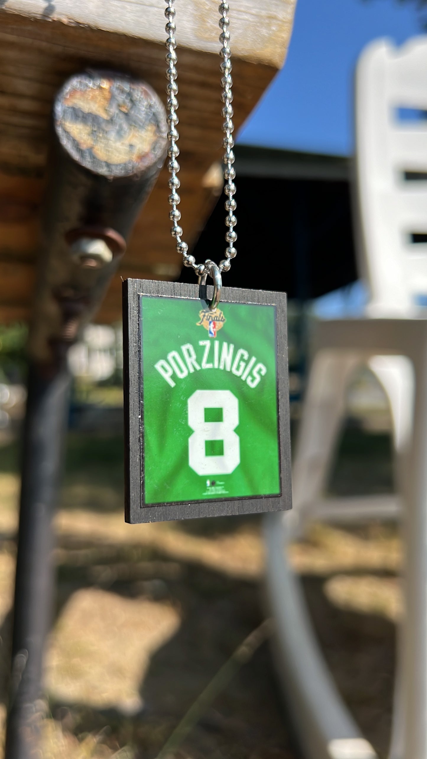 Framed Celtics Jersey